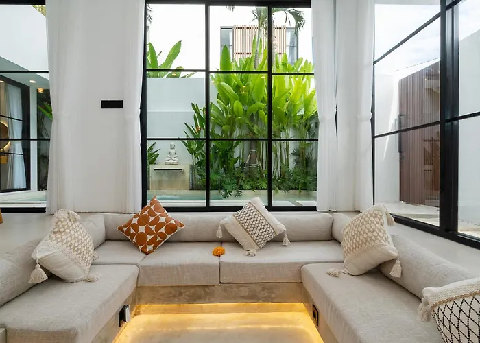 Sevu 3 - Designer 3br With Pool And Rooftop View 度假居 Cemagi