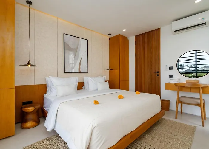 Sevu 3 - Designer 3br With Pool And Rooftop View 度假居 Cemagi
