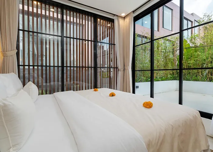 Sevu 3 - Designer 3br With Pool And Rooftop View 度假居 Cemagi